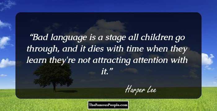Bad language is a stage all children go through, and it dies with time when they learn they're not attracting attention with it.