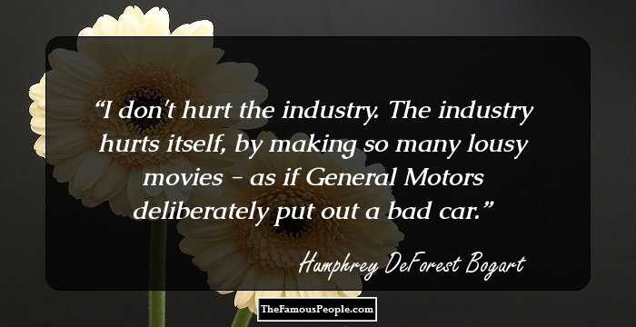 54 Humphrey Bogart Quotes Worth Sharing