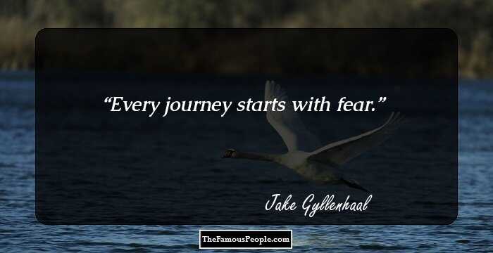 Every journey starts with fear.