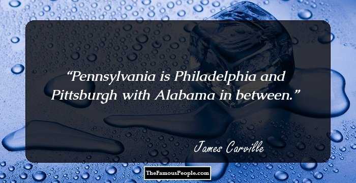 Pennsylvania is Philadelphia and Pittsburgh with Alabama in between.