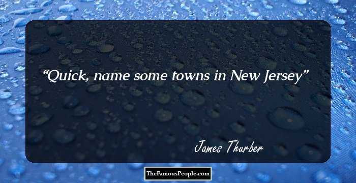 Quick, name some towns in New Jersey