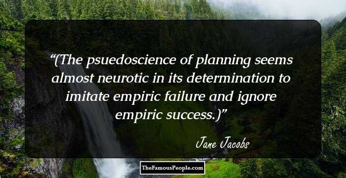 (The psuedoscience of planning seems almost neurotic in its determination to imitate empiric failure and ignore empiric success.)