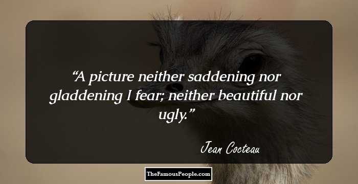 A picture neither saddening nor gladdening I fear; neither beautiful nor ugly.