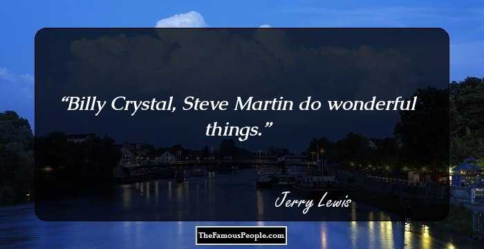 Billy Crystal, Steve Martin do wonderful things.