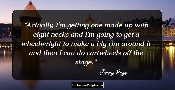 207 Inspirational Quotes By Jimmy Page