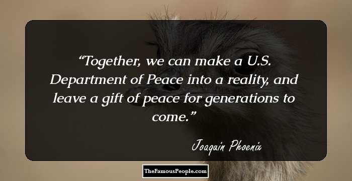 Together, we can make a U.S. Department of Peace into a reality, and leave a gift of peace for generations to come.
