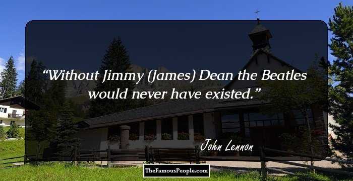 Without Jimmy (James) Dean the Beatles would never have existed.
