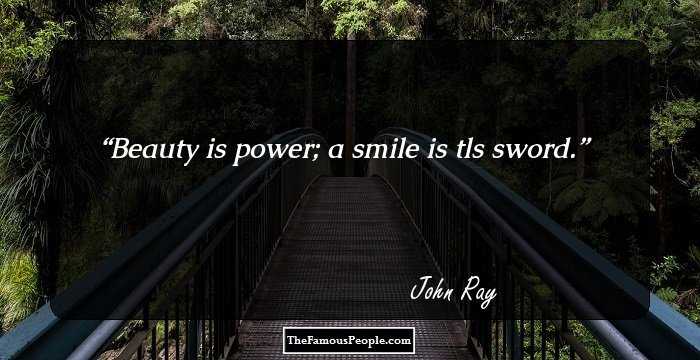 Beauty is power; a smile is tls sword.