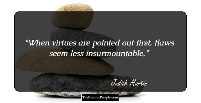 When virtues are pointed out first, flaws seem less insurmountable.