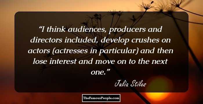 I think audiences, producers and directors included, develop crushes on actors (actresses in particular) and then lose interest and move on to the next one.