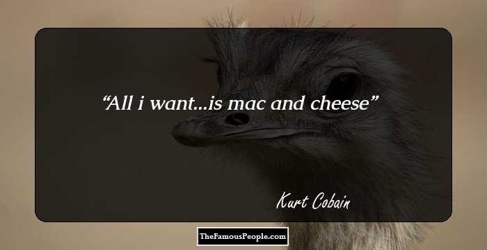 All i want...is mac and cheese