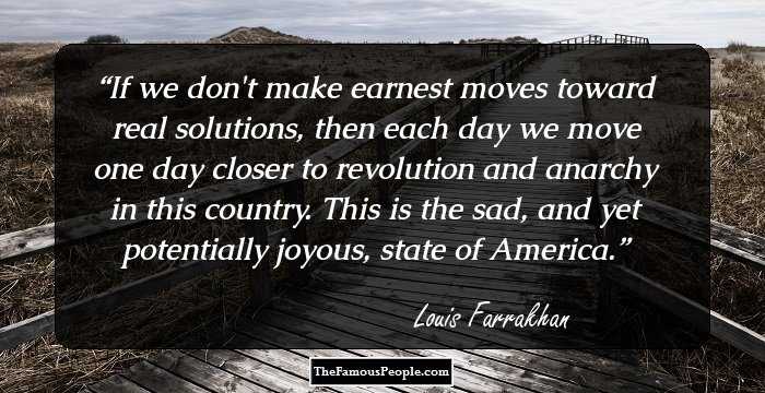 Louis Farrakhan Quotes You Should Not Miss
