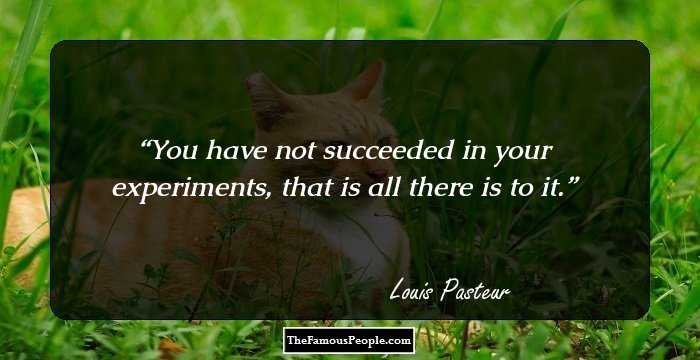 You have not succeeded in your experiments, that is all there is to it.
