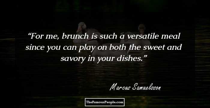 For me, brunch is such a versatile meal since you can play on both the sweet and savory in your dishes.