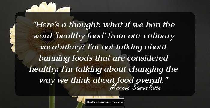 Here's a thought: what if we ban the word 'healthy food' from our culinary vocabulary? I'm not talking about banning foods that are considered healthy. I'm talking about changing the way we think about food overall.