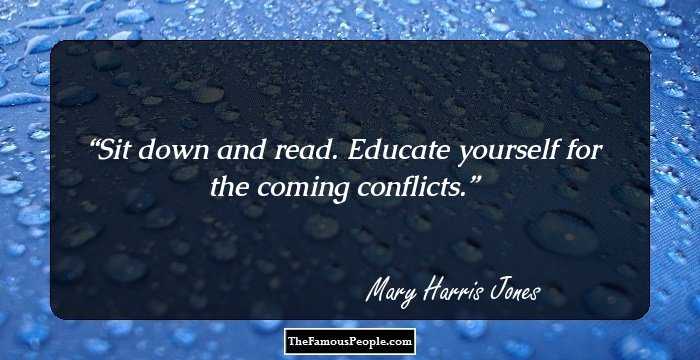 Sit down and read. Educate yourself for the coming conflicts.