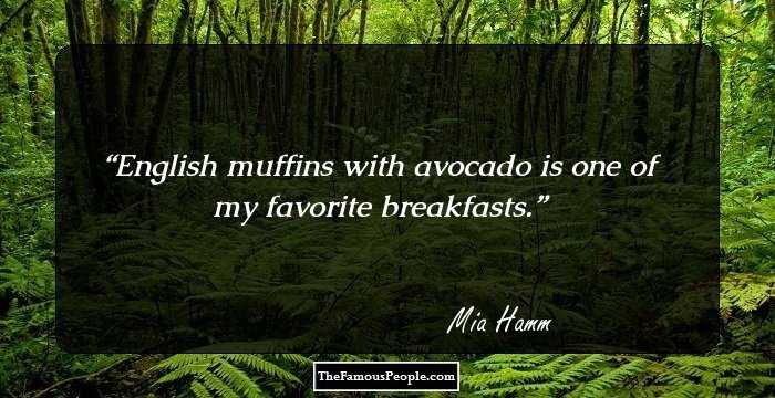 English muffins with avocado is one of my favorite breakfasts.
