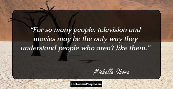 For so many people, television and movies may be the only way they understand people who aren't like them.