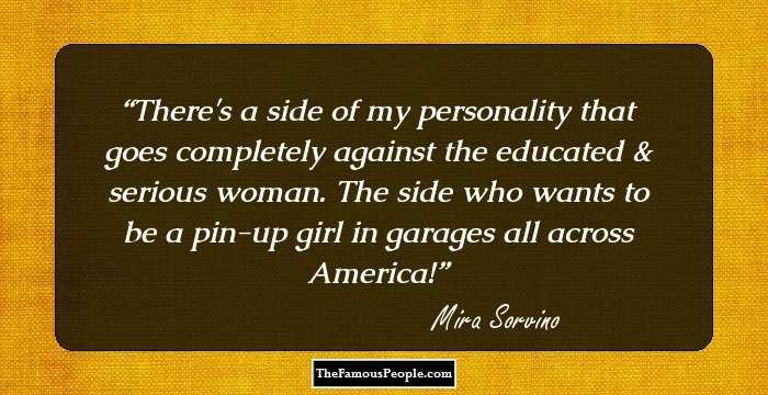 There's a side of my personality that goes completely against the educated & serious woman. The side who wants to be a pin-up girl in garages all across America!