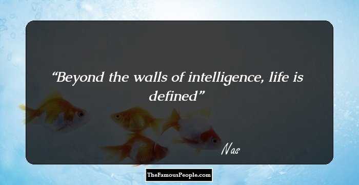 Beyond the walls of intelligence, life is defined