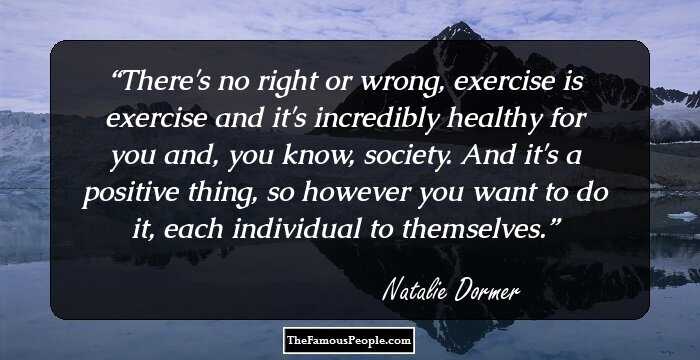 There's no right or wrong, exercise is exercise and it's incredibly healthy for you and, you know, society. And it's a positive thing, so however you want to do it, each individual to themselves.