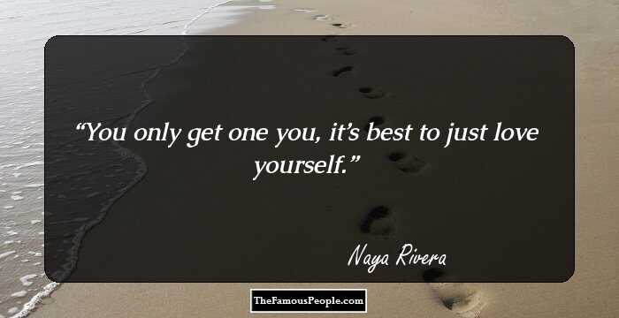 19 Top Naya Rivera Quotes