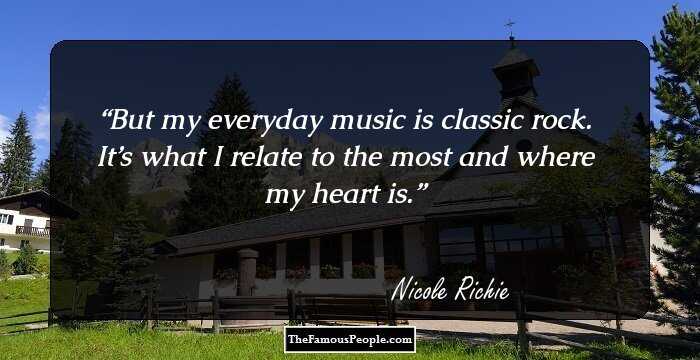 But my everyday music is classic rock.  It’s what I relate to the most and where my heart is.