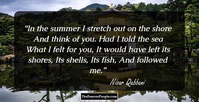 41 Top Nizar Qabbani Quotes That will Inspire You