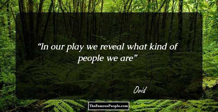 In our play we reveal what kind of people we are