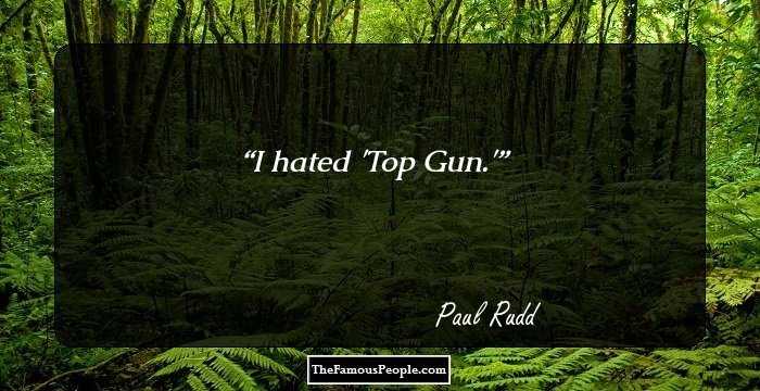 I hated 'Top Gun.'