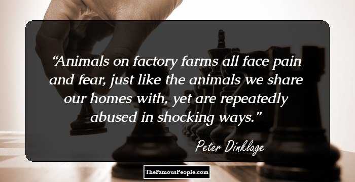 Animals on factory farms all face pain and fear, just like the animals we share our homes with, yet are repeatedly abused in shocking ways.