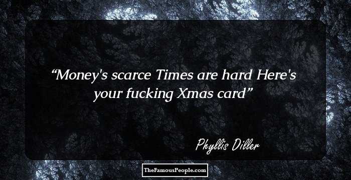 Money's scarce
Times are hard
Here's your fucking
Xmas card