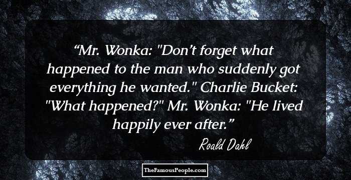 Mr. Wonka: 