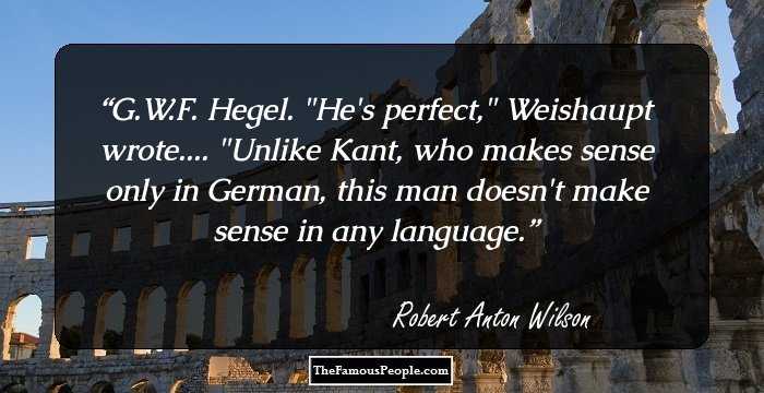 G.W.F. Hegel. 