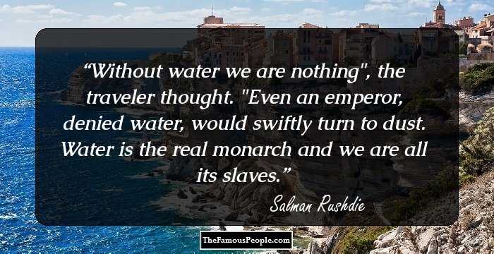 Without water we are nothing