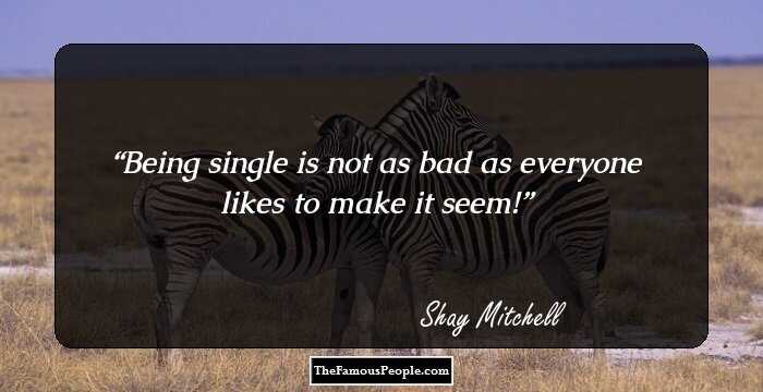 Being single is not as bad as everyone likes to make it seem!