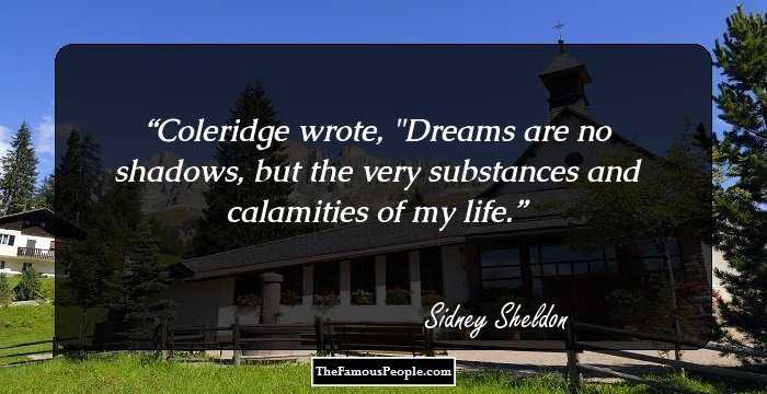Coleridge wrote, 