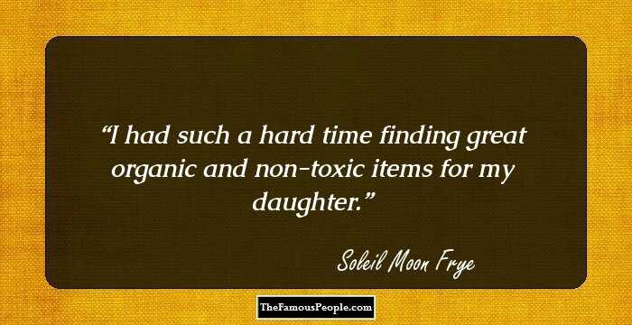 I had such a hard time finding great organic and non-toxic items for my daughter.
