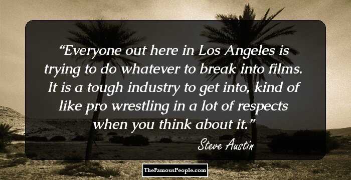 20 Top Steve Austin Quotes