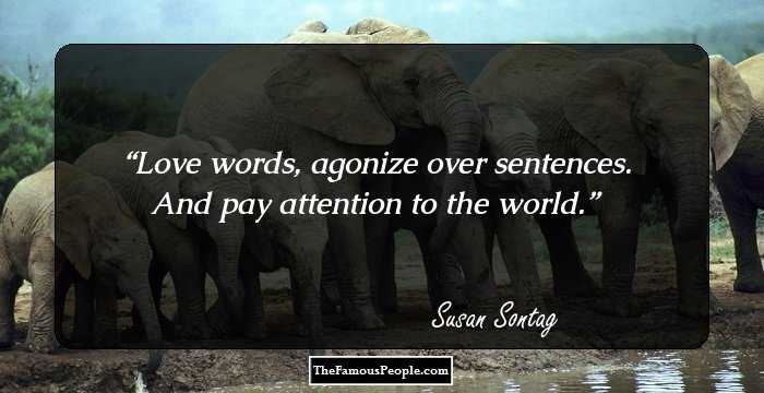 Love words, agonize over sentences. And pay attention to the world.