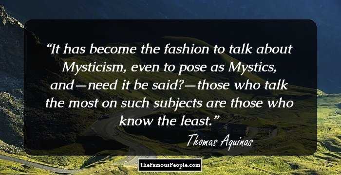 It has become the fashion to talk about Mysticism, even to pose as Mystics, and—need it be said?—those who talk the most on such subjects are those who know the least.