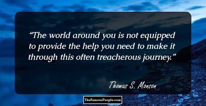 The world around you is not equipped to provide the help you need to make it through this often treacherous journey.
