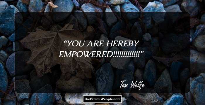 YOU ARE HEREBY EMPOWERED!!!!!!!!!!!!!