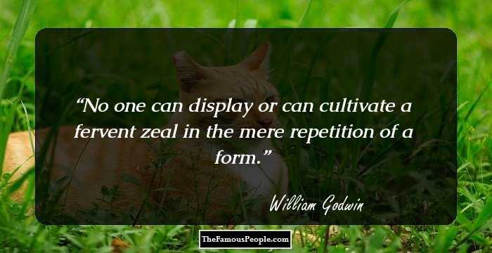 No one can display or can cultivate a fervent zeal in the mere repetition of a form.